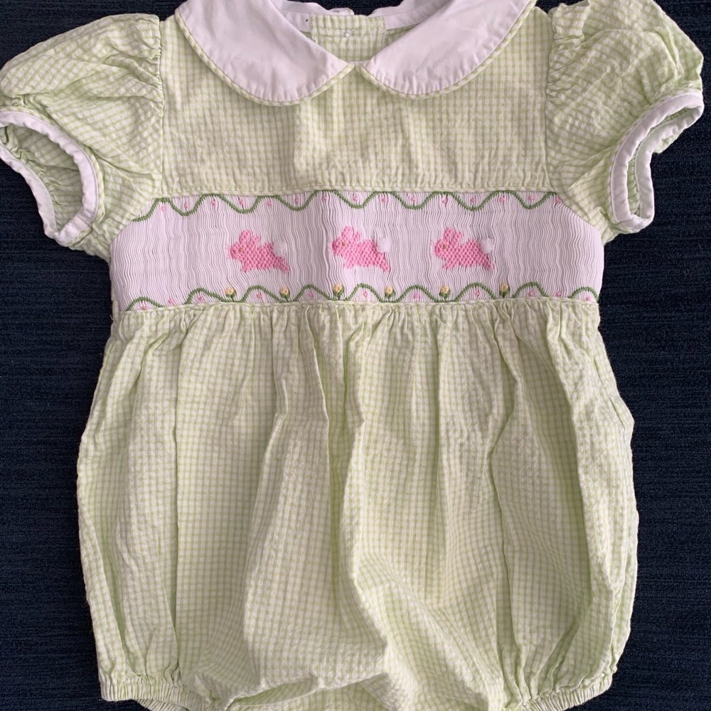 Little English Easter bunny bubble 12m